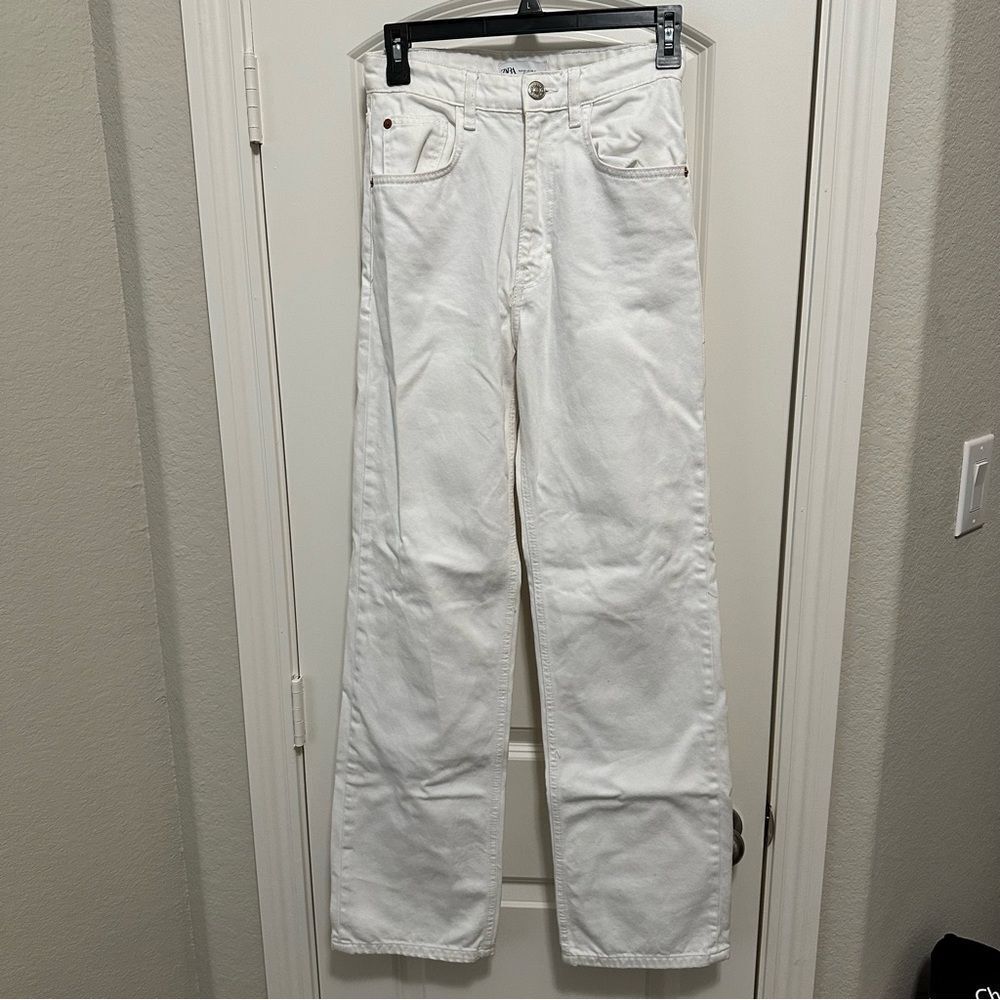 Zara Women’s White Denim Jeans Size 0